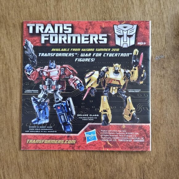 Nintendo DS Transformers War for Cybertron Autobots CASE AND MANUAL ONLY NO GAME - Picture 4 of 5